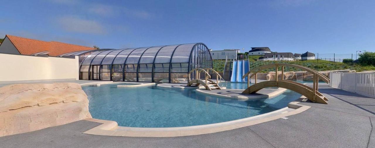 Camping De La Falaise A Equihen Plage Esterno foto