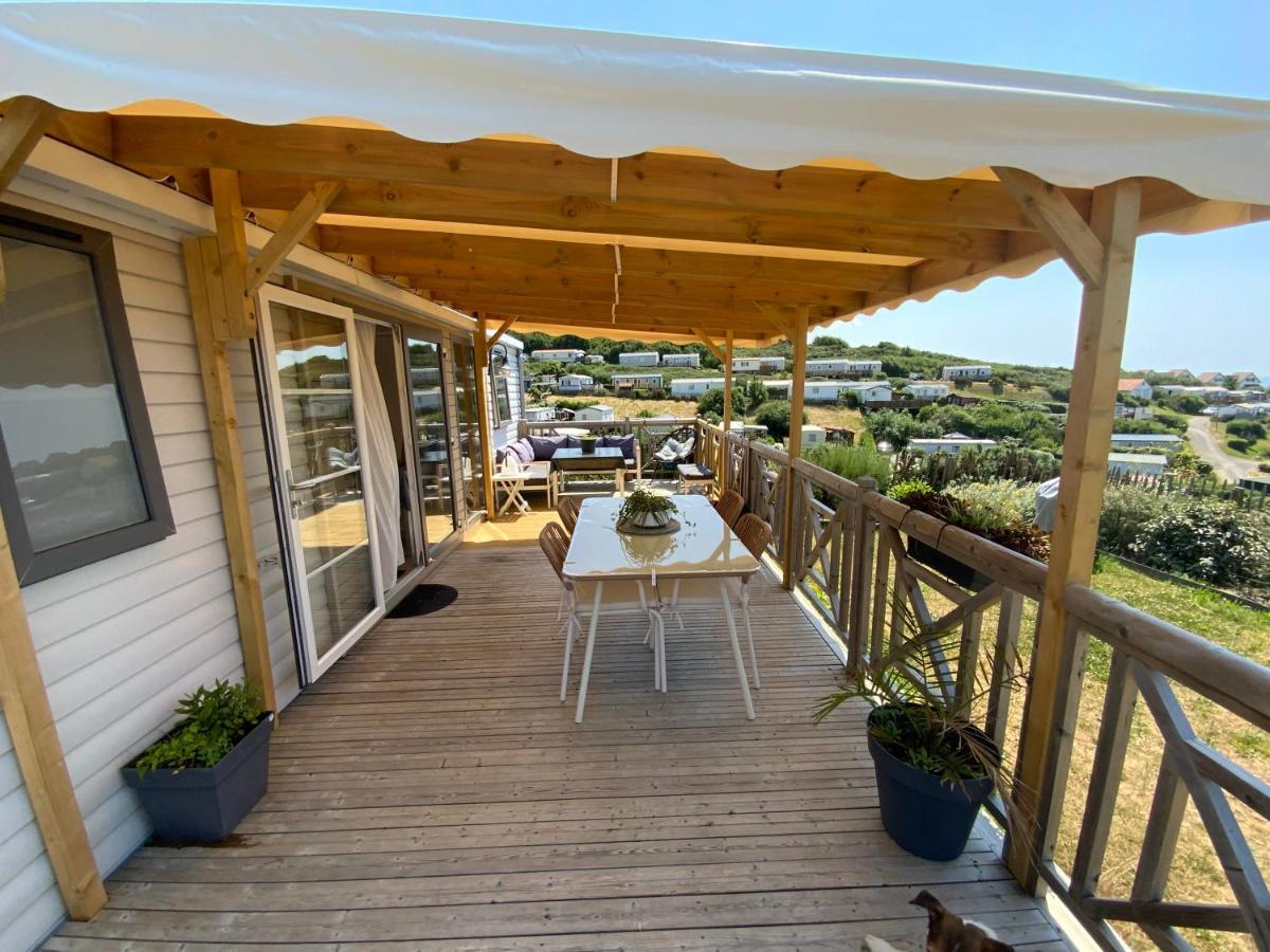 Camping De La Falaise A Equihen Plage Esterno foto