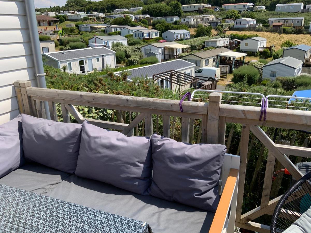 Camping De La Falaise A Equihen Plage Esterno foto